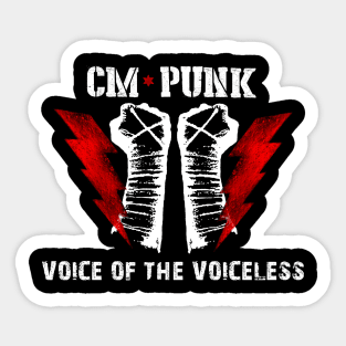 THE VOICE CM PUNK Sticker